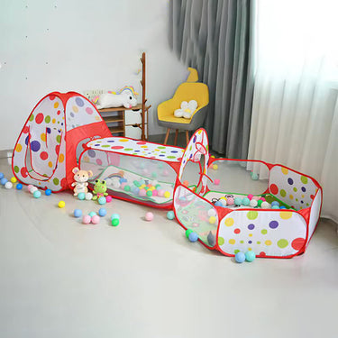 3 IN 1 PORTABLE TENT PLAY TUNNEL HOUSE